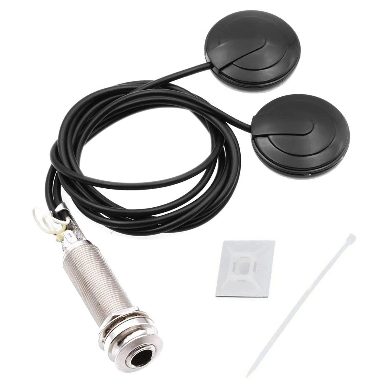 Guitar Pickups Acoustic Electric Piezo Transducer Microphone Contact for Guitar Violin Ukulele Mandolin Banjo Cello