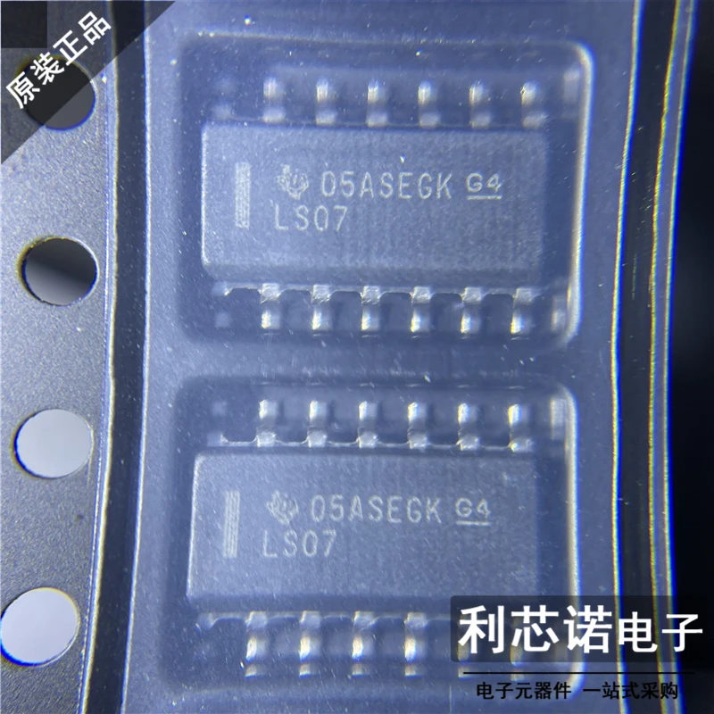 شحن مجاني SN74LS07DR LS07 SOP-14 TI 10 قطعة