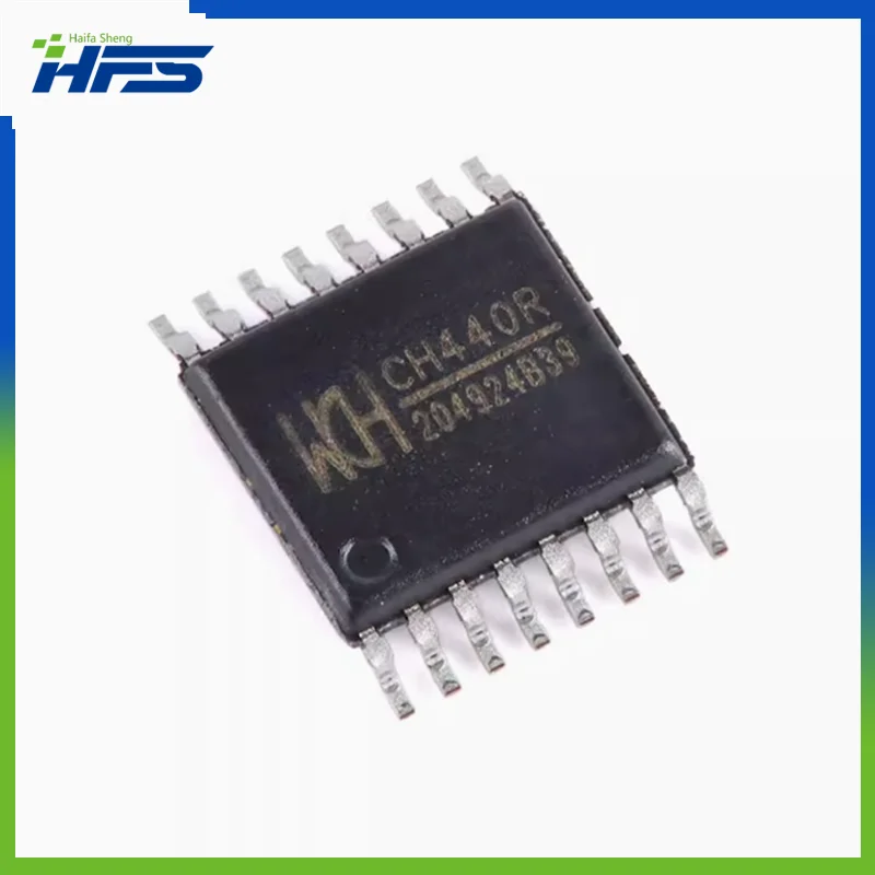 5pcs Original genuine CH440R TSSOP-16 4 single pole double throw 5V low resistance analog switch chip