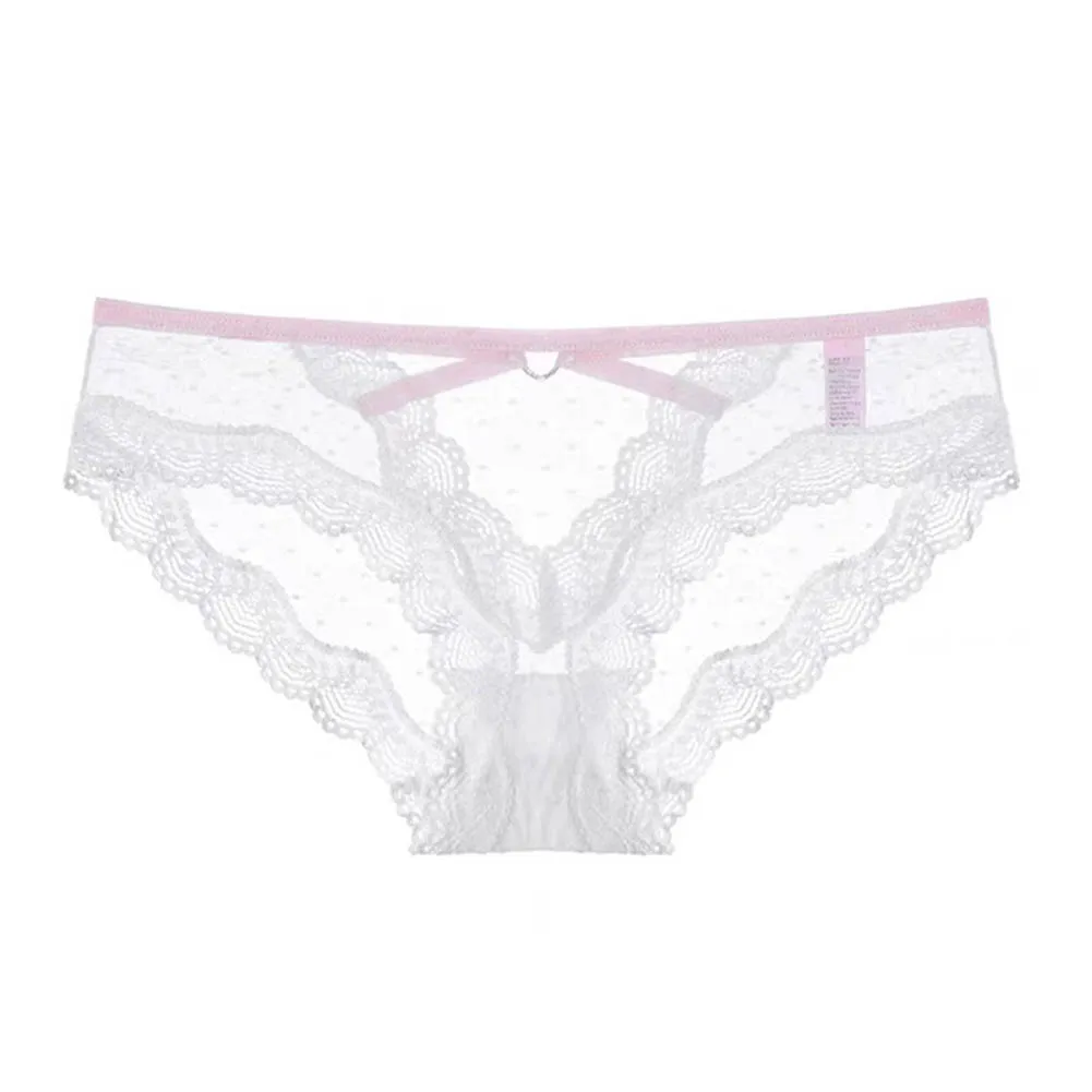 Sexy Frauen Spitze Slips ultra dünne transparente G-String hohle niedrige Anstieg Tanga leichte Atem Höschen Damen erotische Lingere