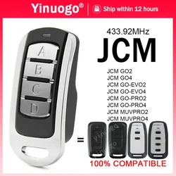 For JCM GO2 GO4 GO-EVO2 GO-EVO4 GO-PRO2 GO-PRO4 MUVPRO2 MUVPRO4 Garage Door Remote Control 868.35MHz 4 in 1 JCM Remote Control