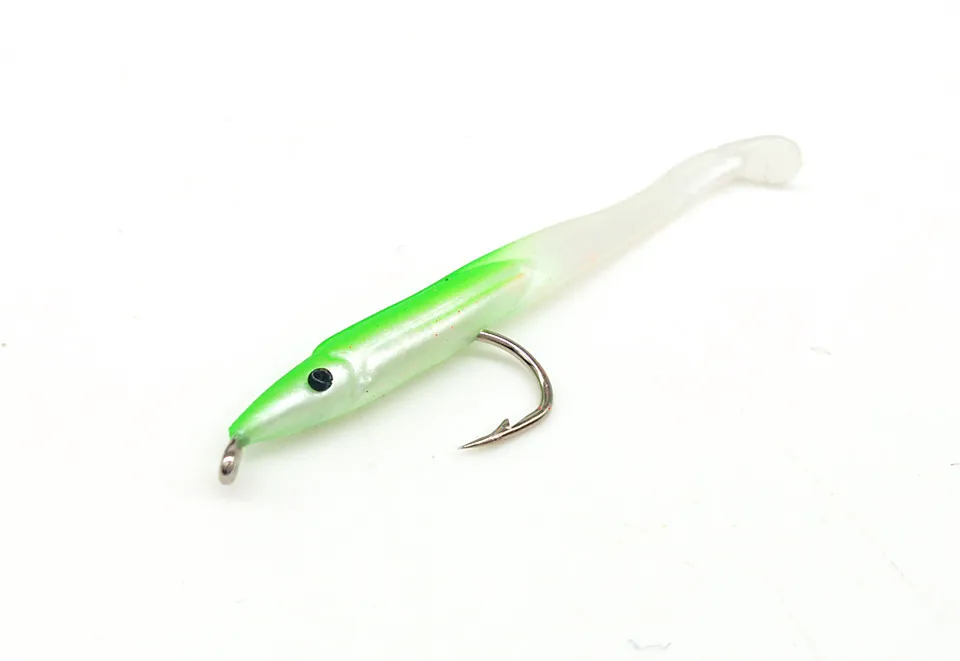 SUNMILE 15 stücke 0,6g 50mm Aal Weiche Köder Köder Angeln Köder Pesca Peche Tackle Wobbler Fisch Karpfen leurre Souple Isca Künstliche – Detail 8
