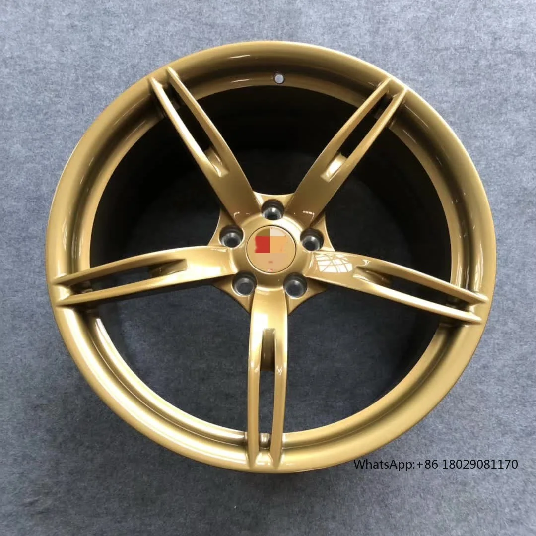 Conception concave profonde 6061-T6 adaptée aux besoins du client pour wheels18-22 forgé Caylighter pouces adapté à Porsche MaserSau