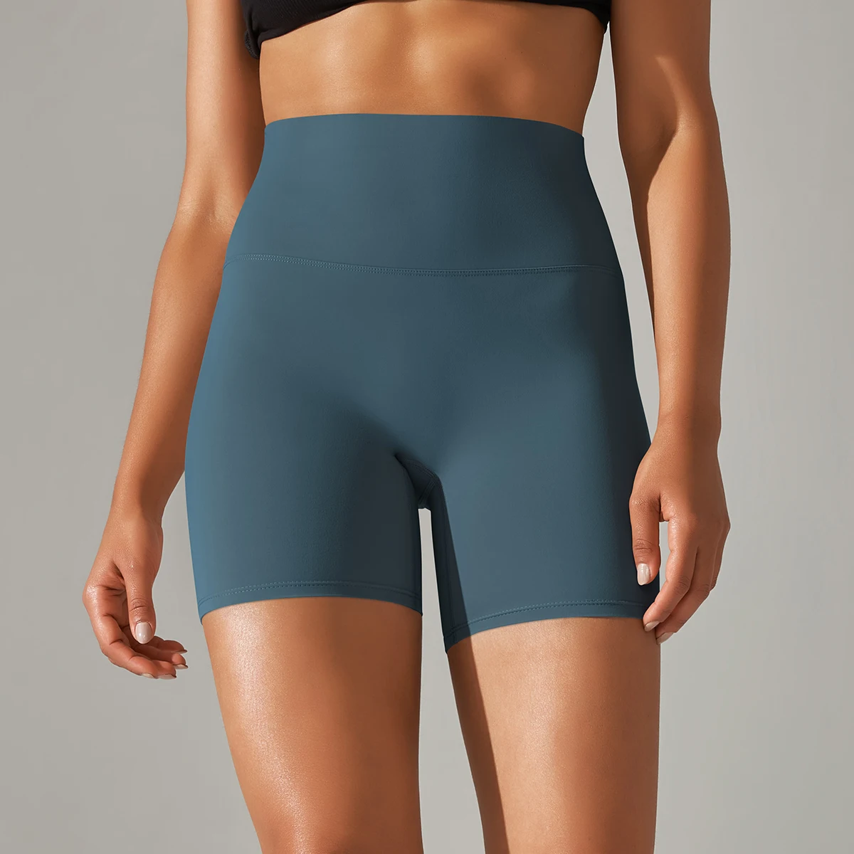 Yoga Shorts Frauen Fitness Shorts Laufen Radfahren Shorts Atmungsaktive Sport Leggings Hohe Taille Sommer Workout Gym Shorts