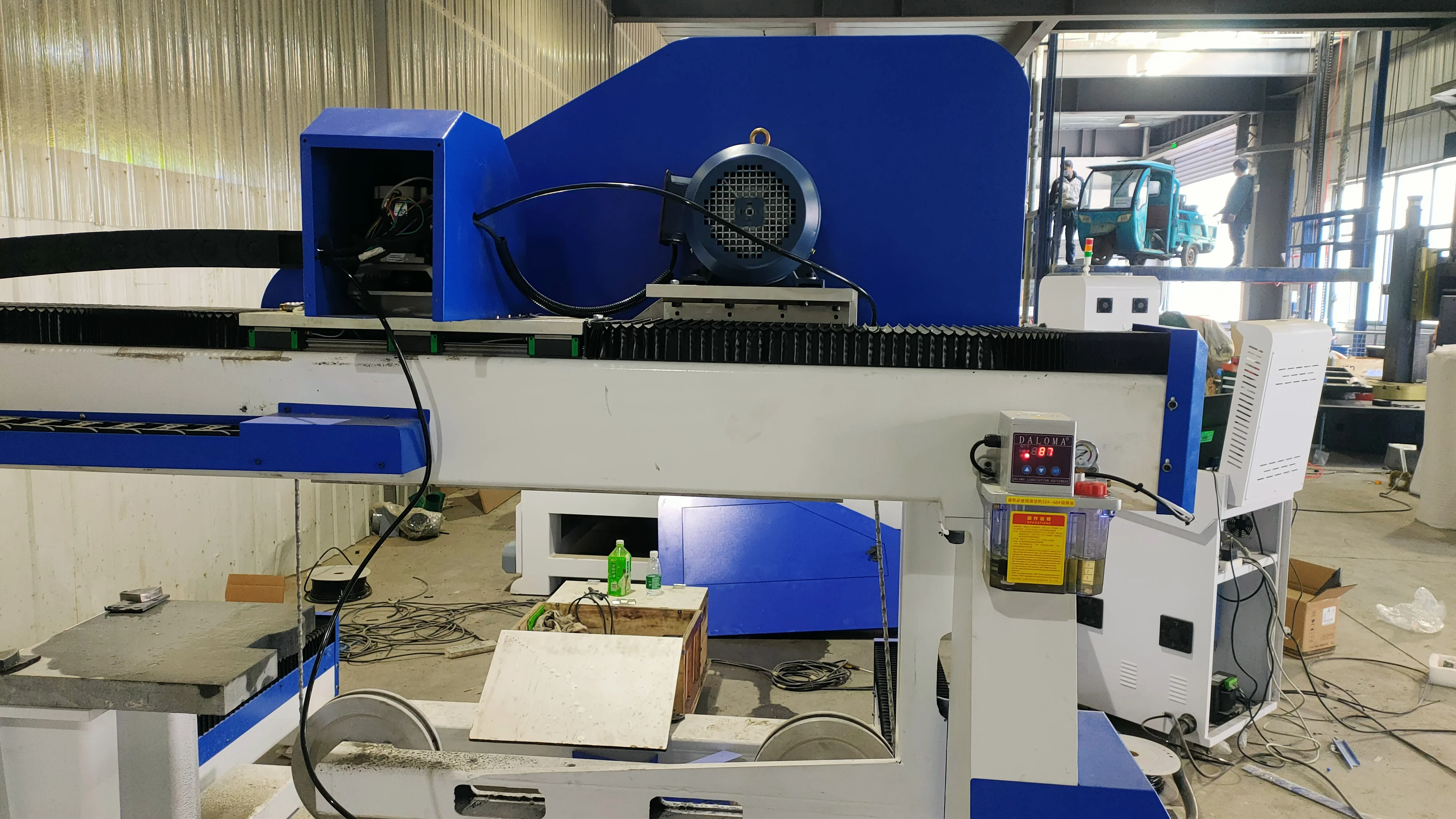 Máquina de serra de fio de diamante de mármore e granito de corda única para corte de pedra corte de formato especial