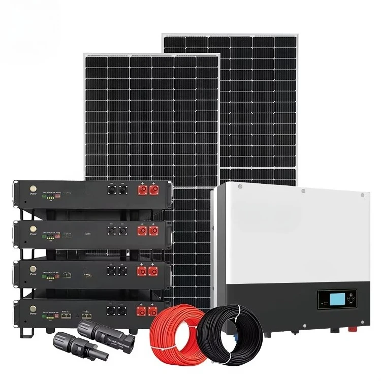Home Solar Storage Hybrid off Grid Energy System 5Kw 7Kw 8Kw 10Kw One Stop Solution MPPT Controller Lithium Ion Battery Design