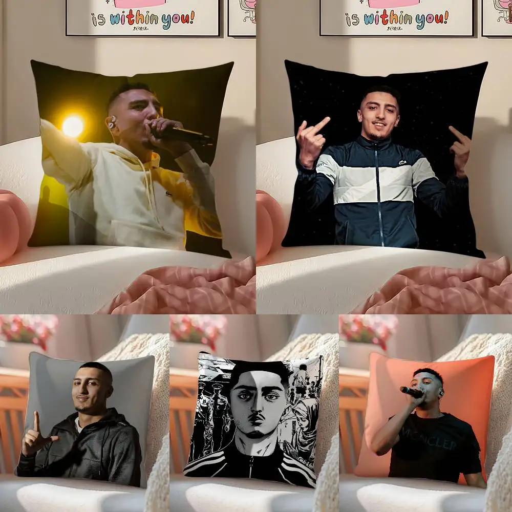 M-Morad MDLR Morad Kissenbezug, bequemes Schlafsofa, seidig, elegant, unsichtbarer Reißverschluss, dekorativer Kissenbezug