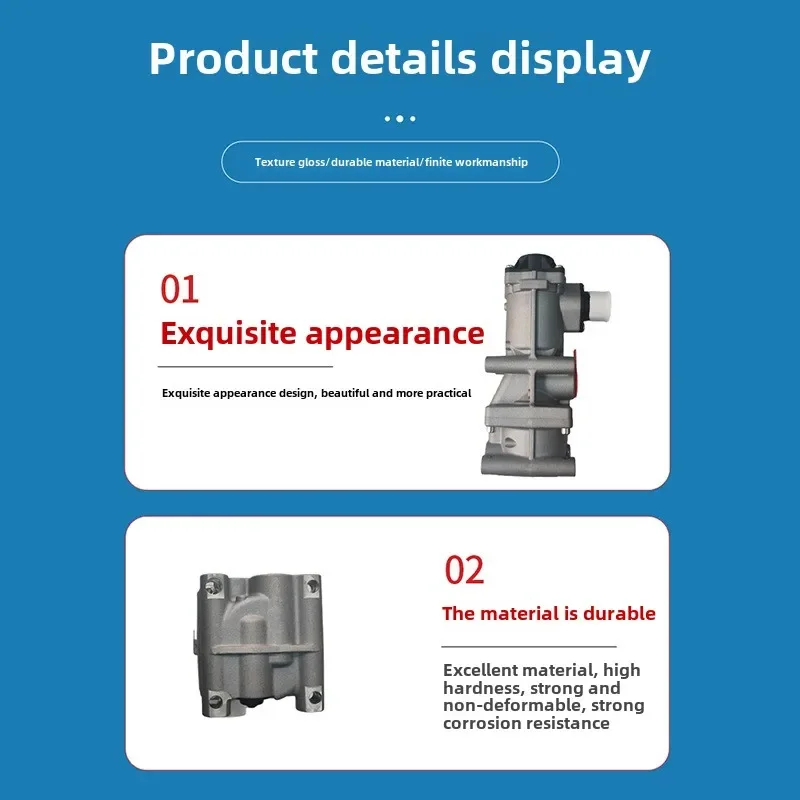 

Shacman Delong HB400-60001 Proportional Control Gearbox Valve New Complete Hongli Auto Parts Truck Transmissions Model Bearing