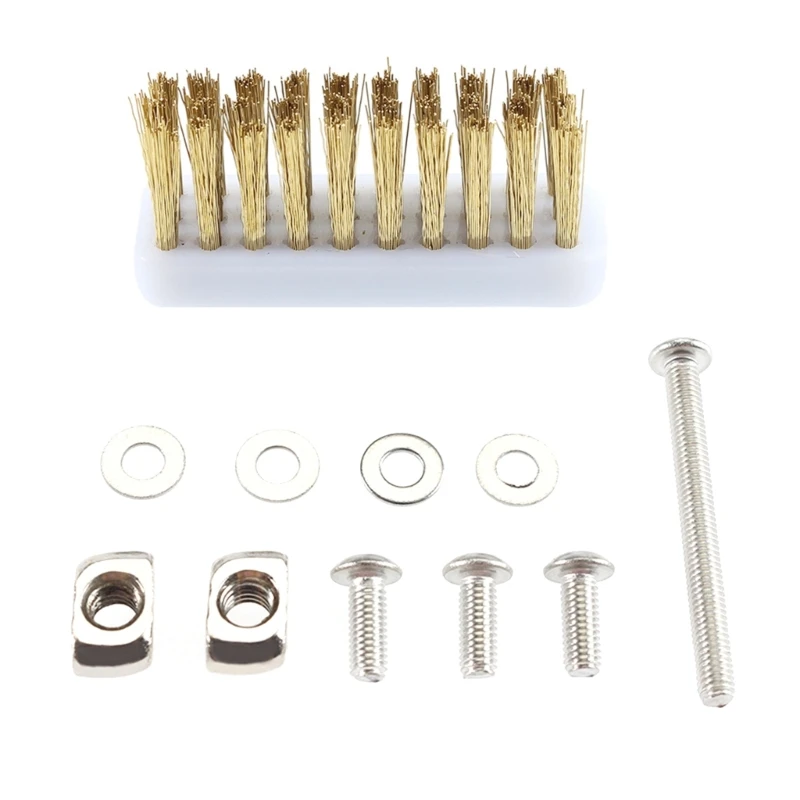 Ferramenta limpeza para impressora 3d, fio cobre, escova dentes, cobre para voron 2.4 hotend, bico limpeza,