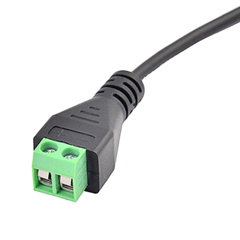 Easy Installation DC2.1x5.5mm Male Adapters 12-36V Compatible for CCTV Cameras Routers LED Lighting Solar Panel 83CF