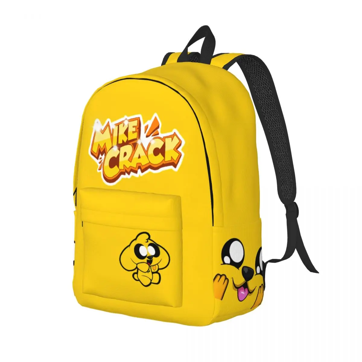 Cute Mikecracks Game for Teens Student School Bookbag Cartoon Canvas Daypack Elementary High College Hiking