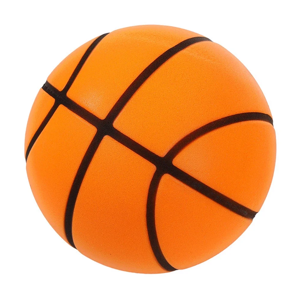 

Diameter 21/18/24cm Silent Basketball Foam Sports Ball Indoor Ball Basket Foam Basketball Silent Soft Ball Air Bounce