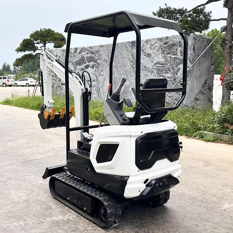

Customized Mini Excavator 1.2 Ton Agricultural Hydraulic Excavator Small Digger Good Quality 1200kg Mini Excavator Mini Bagger