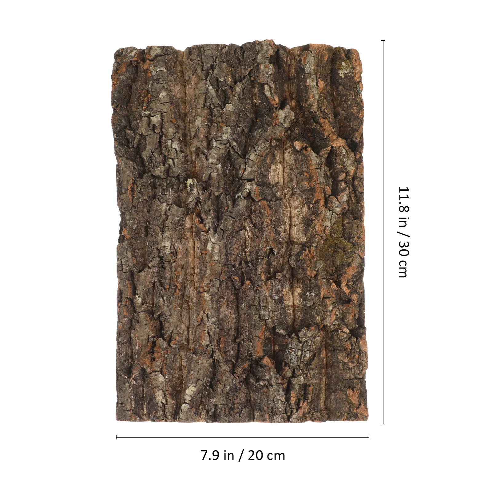 2pcs Reptile Bark Platform Natural Turtle Bask Tree For Lizards Hamster Reptile Cave Terrarium Decor Cork Hide view 4