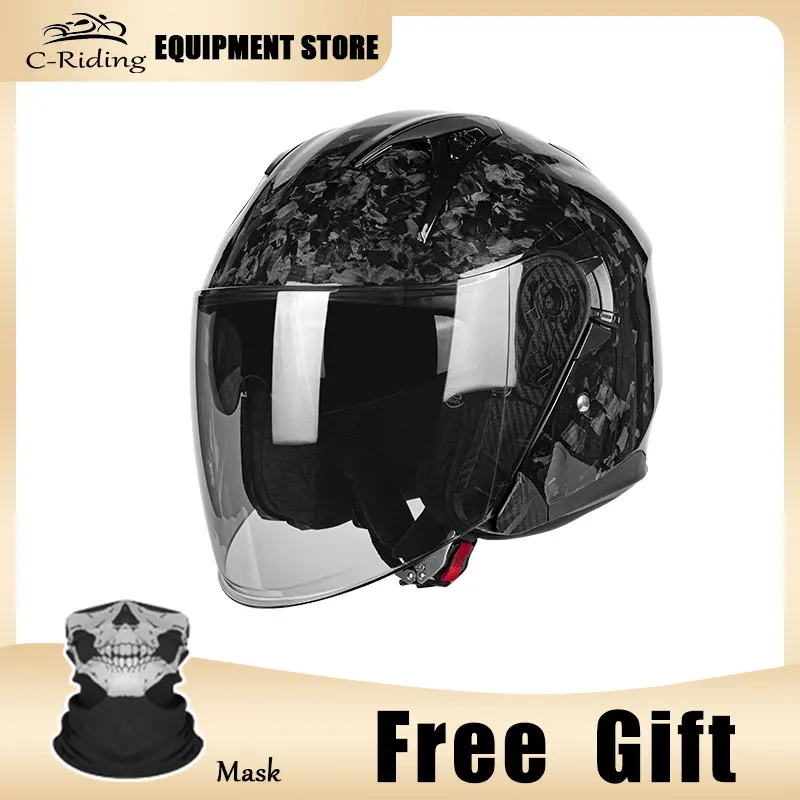 

Новый шлем 3/4 из кованого углеродного волокна с пониженным коэффициентом перетаскивания и ветрозащитой. Прочный. Длительный срок службы.