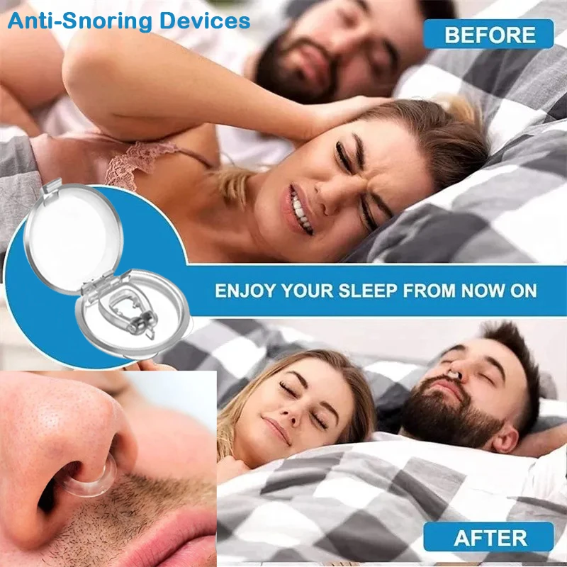 Hot Anti Snoring Corrector Snore Prevention Gadget Men Women Anti-Snore Device Snore Elimination Nose Clip Quiet Sleep Night