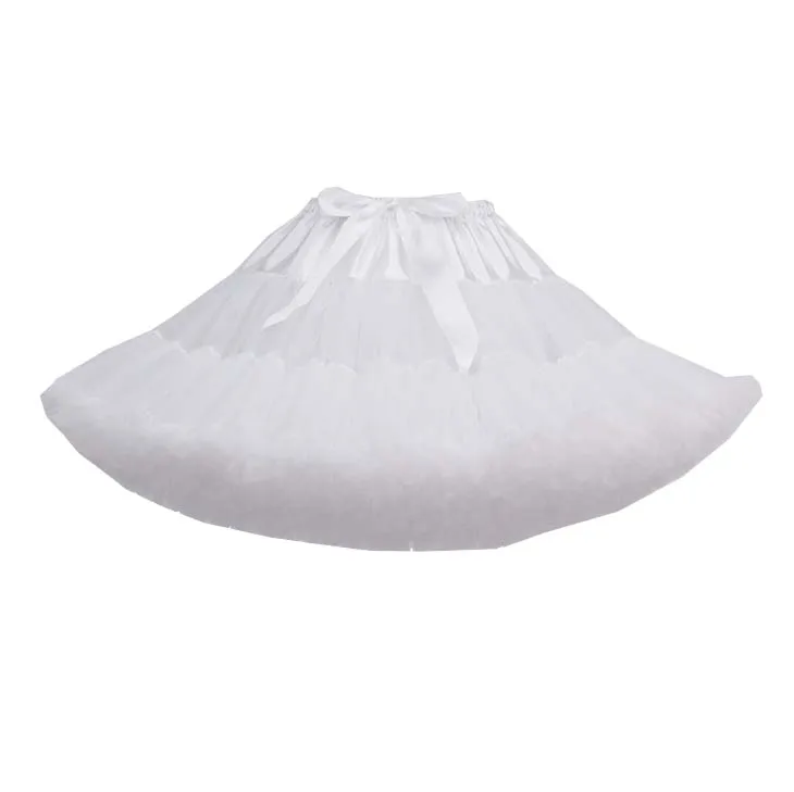 Jupe Tutu Moelleuse pour Femme, Jupon Lolita, Robe de Bal, Sous-Jupe, Robe Courte Balançoire, Cosplay Rockabilly Crinoline