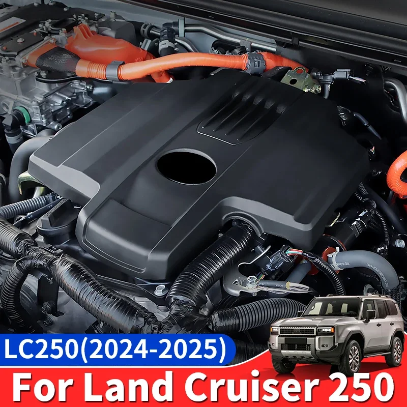 

For Toyota Land Cruiser 250 2024 2025 Prado LC250 1958 First Edition FJ250 Engine Dustproof Hood,Upgraded Accessories Tuning