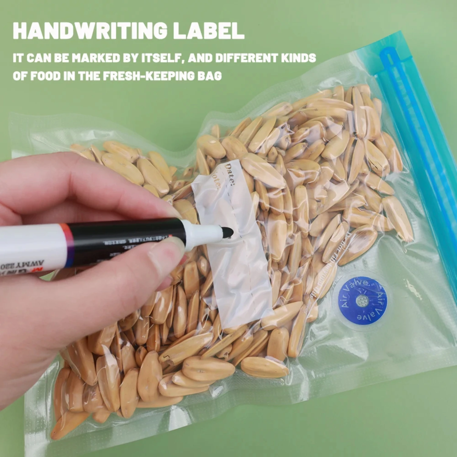 أكياس سدادة الطعام المنزلية ، مناسبة لختم الفراغ الطازج ، فعالة وموثوقة ، مجموعة من 10 كبيرة وصغيرة ، متينة ومريحة