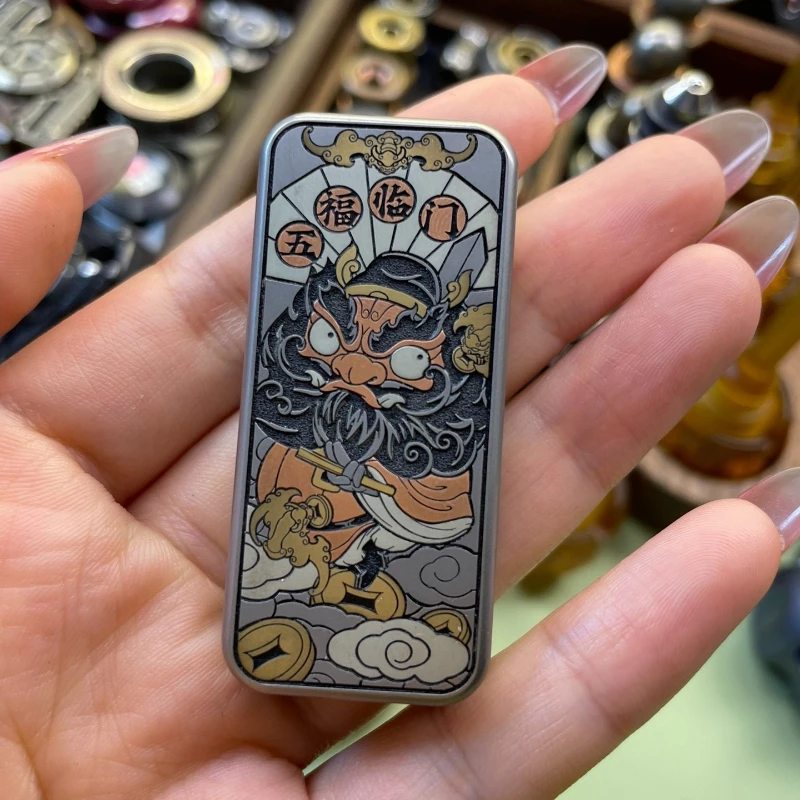 Jinmu & Quantum E Science, Paperweight · Zhong Kui, Titanium + Brass 199off ，Price Negotiable
