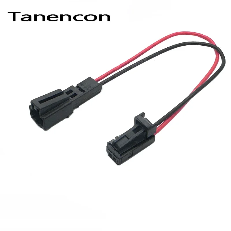 1 ชุด 2 ขา 4B 0971832   ชอี 0972575   รถประตูโคมไฟภายในไฟ LED ลําโพงตัวเชื่อมต่อปลั๊ก Pigtail สําหรับ Beetle Golf Jetta