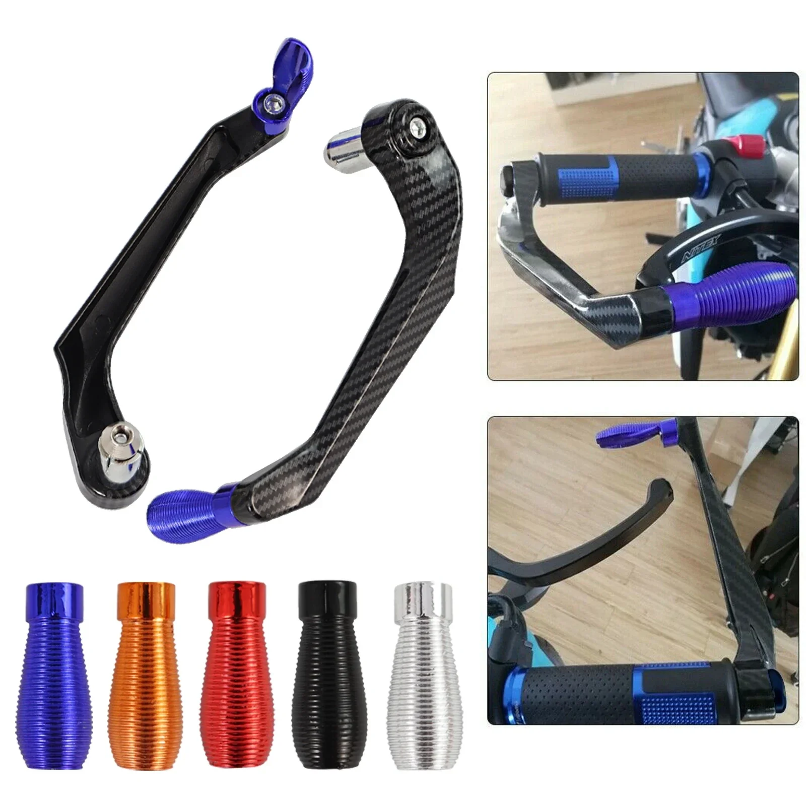 

Motorcycle Fall Protection Hands Metal CNC Aluminum Handlebar Brake Clutch Hand Guard Protector Gear Modification Accessories