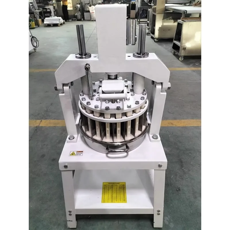 Vertical 36pcs 30-120g/pcs 144pcs/min Manual Commercial Dough Divider Rounder Machine