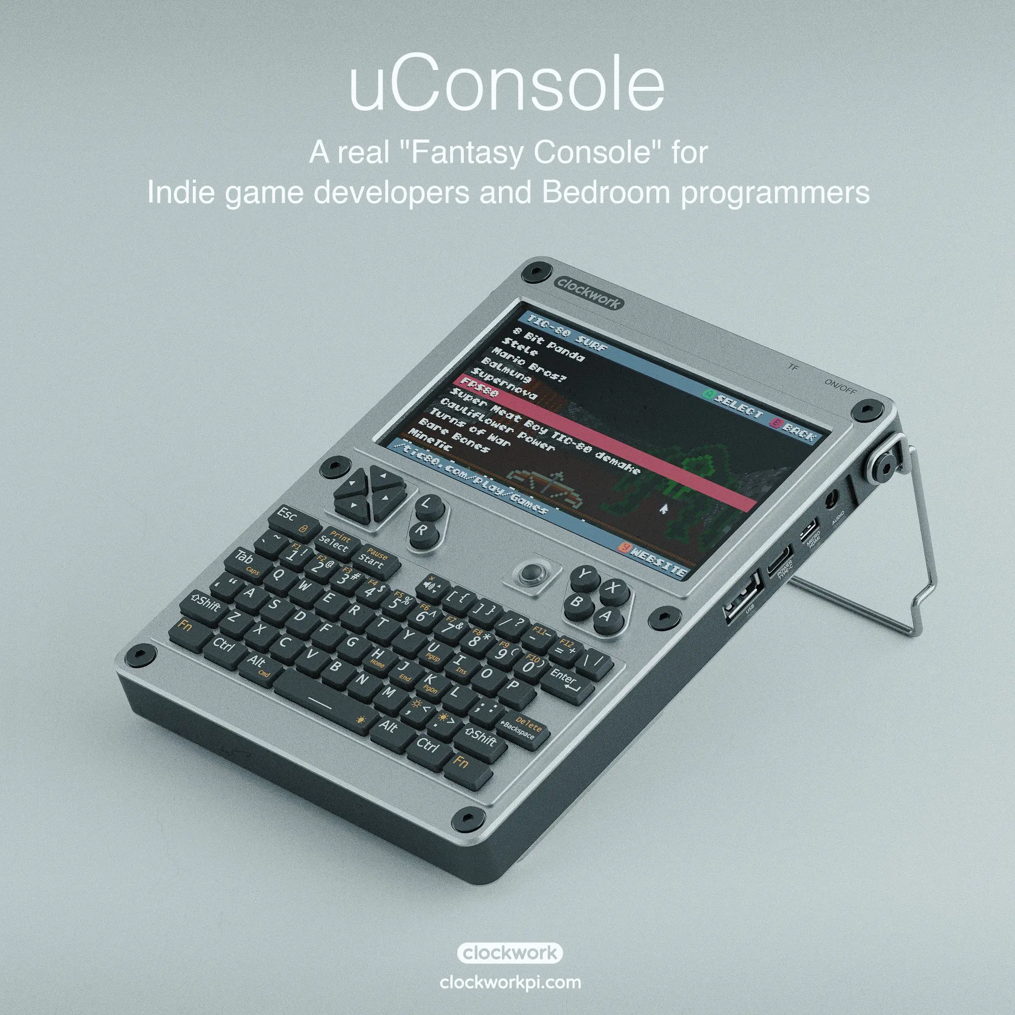 その他 ColckWork uConsole CM4-D 4GB WiFi+LTE uConsole Kit RPI-CM4 Lite | ClockworkPi