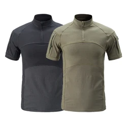 High Quality Tactical G4 T-Shirt Men's Combat Frog Suit Clothes Outdoor Hunting Men's Short Sleeve T-shirts