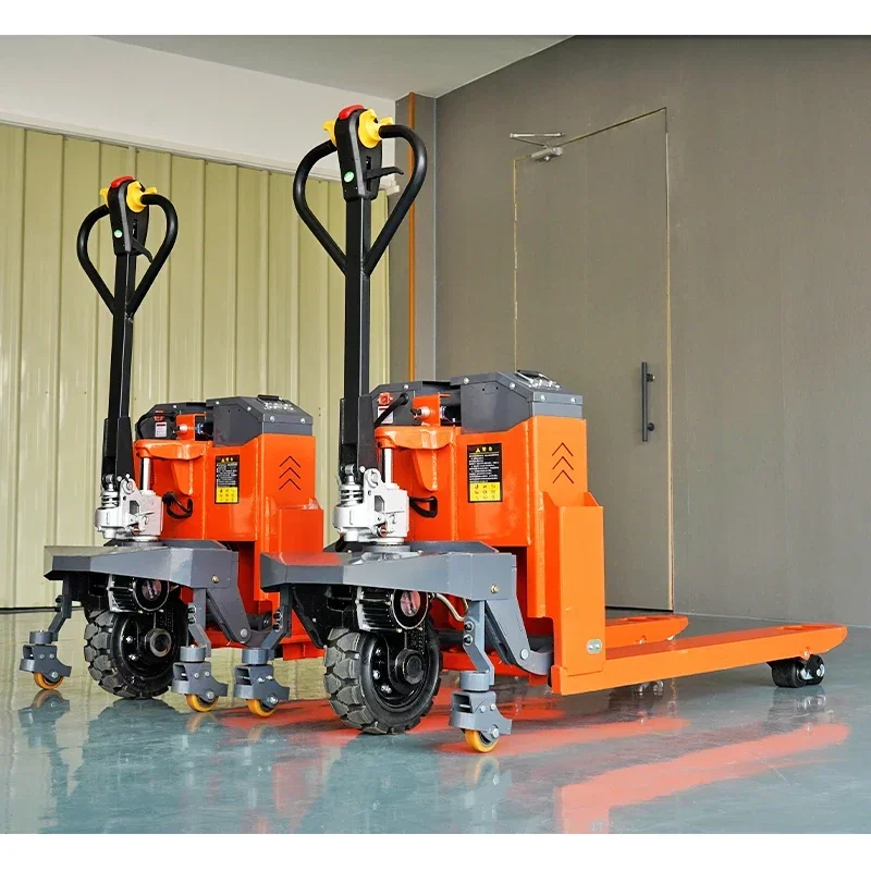 3-тонный внедорожный электрический поддоносной тележка Электрический подъем Маленький электрический вилочный погрузчик