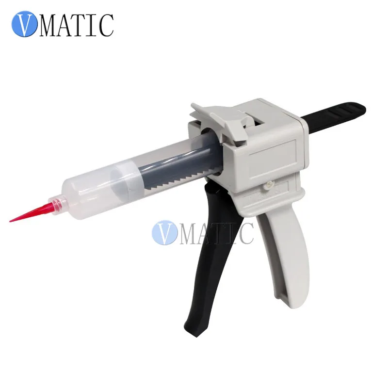 Free Shipping Dental Impression Mixing Glue Dispenser Dispensing Gun Caulking 30Cc/Ml With Plastic Cartridge