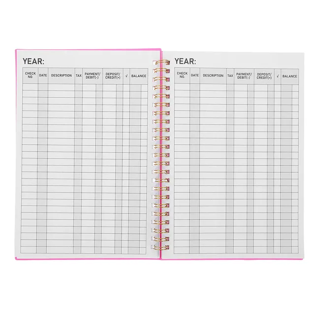 Account Book Notebook 8.5x6 Spiral Bound Expense Tracker Ledger Book for Home Business Budget Tracking Monthly Income Expense 5 Account Book Notebook 8.5x6 Spiral Bound Expense Tracker Ledger Book for Home Business Budget Tracking Monthly Income Expense 5