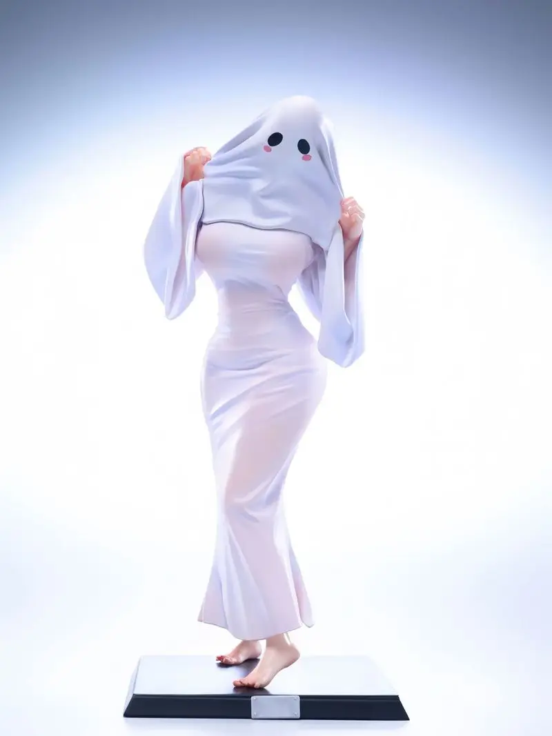 

New Standing Ghost Girl Uniform Beautiful Girl Figure Standing Doll Model Desktop Ornament Collectible Action Figures Toys Gifts