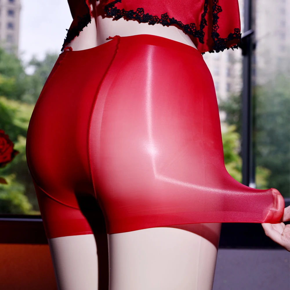 สตรีกางเกงคุณภาพสูง Pantyhose Pantyhose Silky ชุดชั้นในสีแดง 40-100 กก.สีเทาไนลอน PLUS ขนาดโปร่งใส