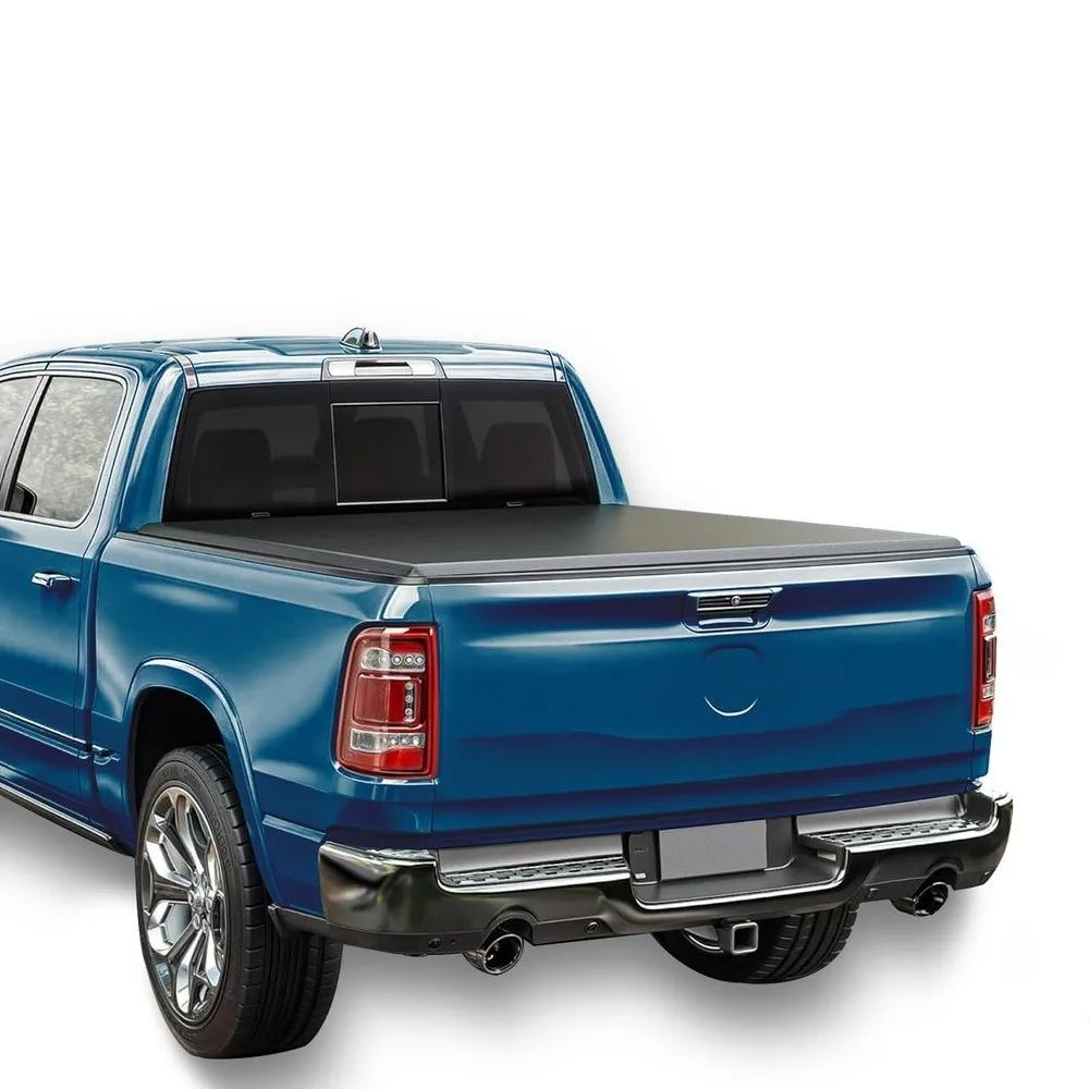 Soft Roll Up Tonneau Cover Fit 2009 2026 Ram 1500 5.7ft Bed