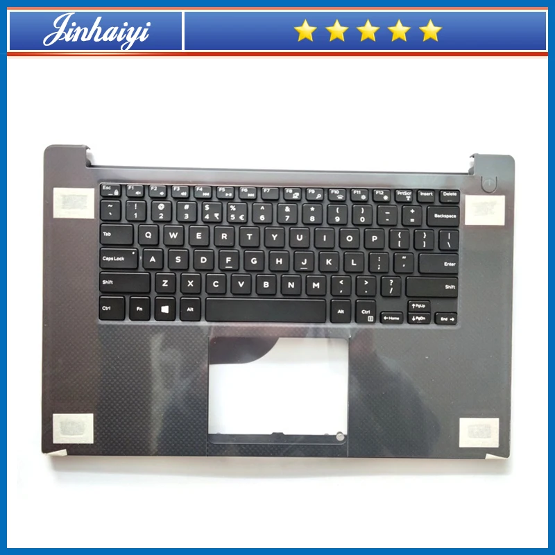 

For Dell XPS15 9550 Precision 5510 P56F laptop palm rest upper cover case keyboard 0KYN7Y