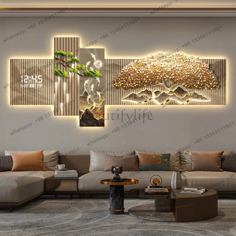 Best Sellers Big Size Luxury Wall Clocks Art Mural Creative Nordic Restaurant Wall Clocks Quartz Silent Orologio Da Parete Home