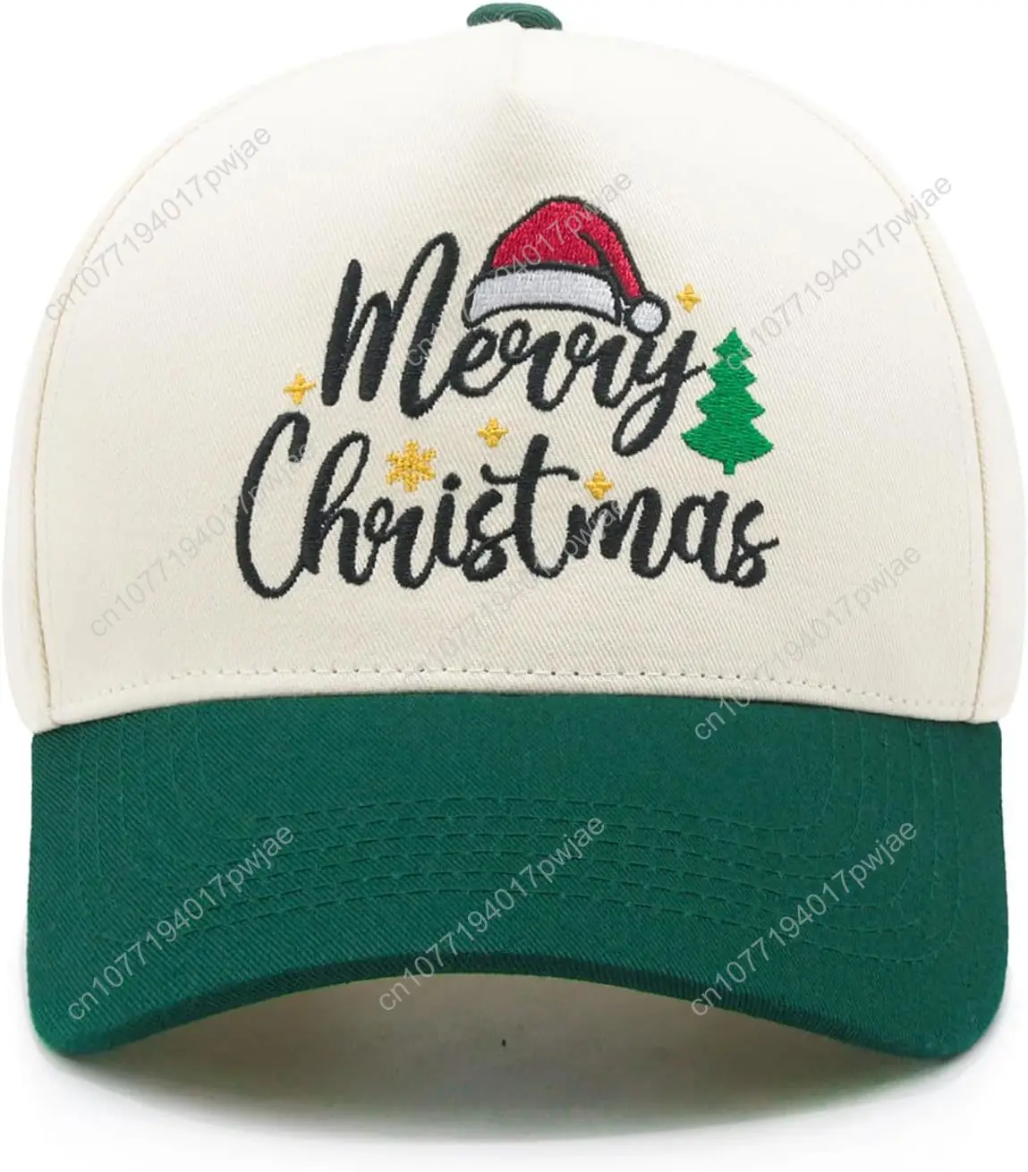 

Merry Christmas Trucker Hats, Embroidered Baseball Cap for Men & Women, Trendy Holiday Xmas New Year Gifts for Adult