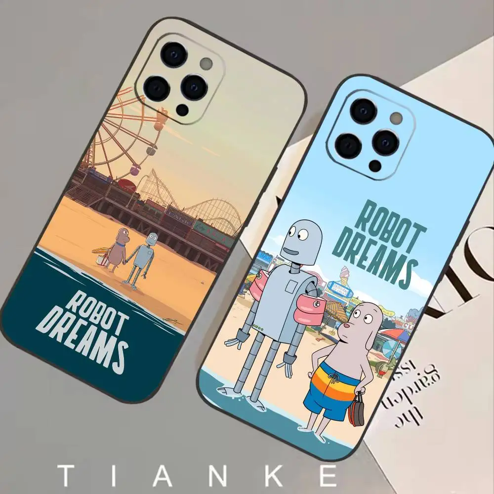 

R-Robot Dreams Phone Case Silicone Soft For IPhone 17,16,15,14,13,12,11,XS,Plus Pro Max