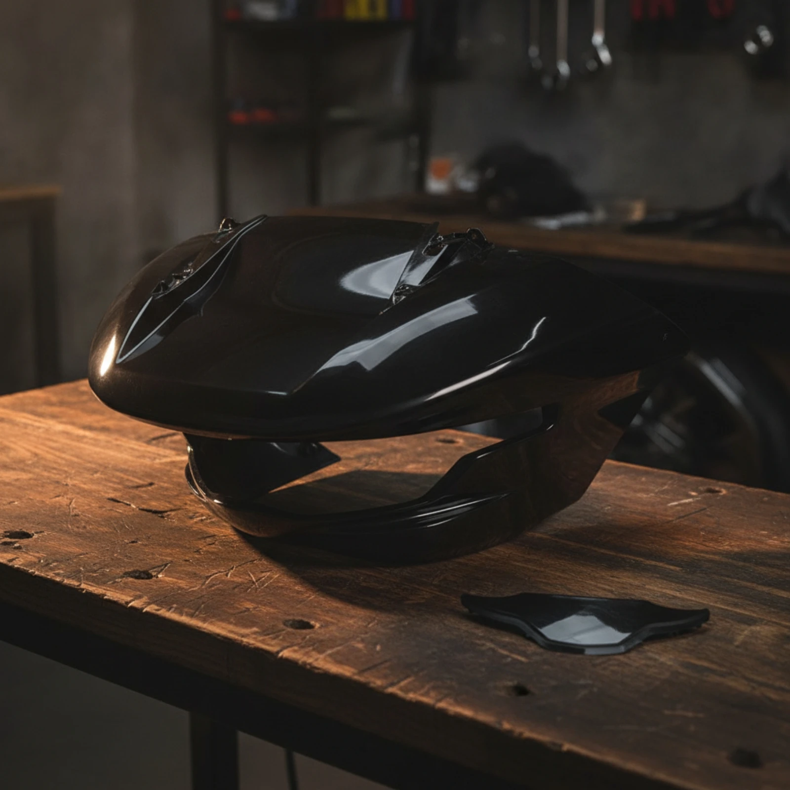 Front Fairing Cover Premium Motorcycle Fairing with Trim Glossy Molded for Motorcyclists, Highway Cruising