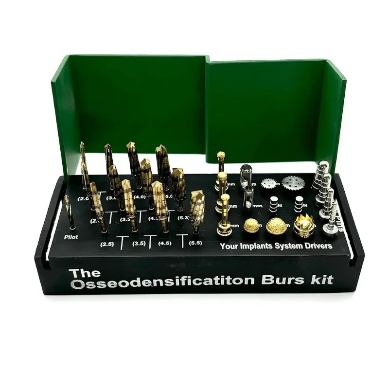 Maxillary Sinus Lifting Bit Set Dental Implant Bone Densification Tool Bone Extrusion Punching Drill Multifunctional Kit