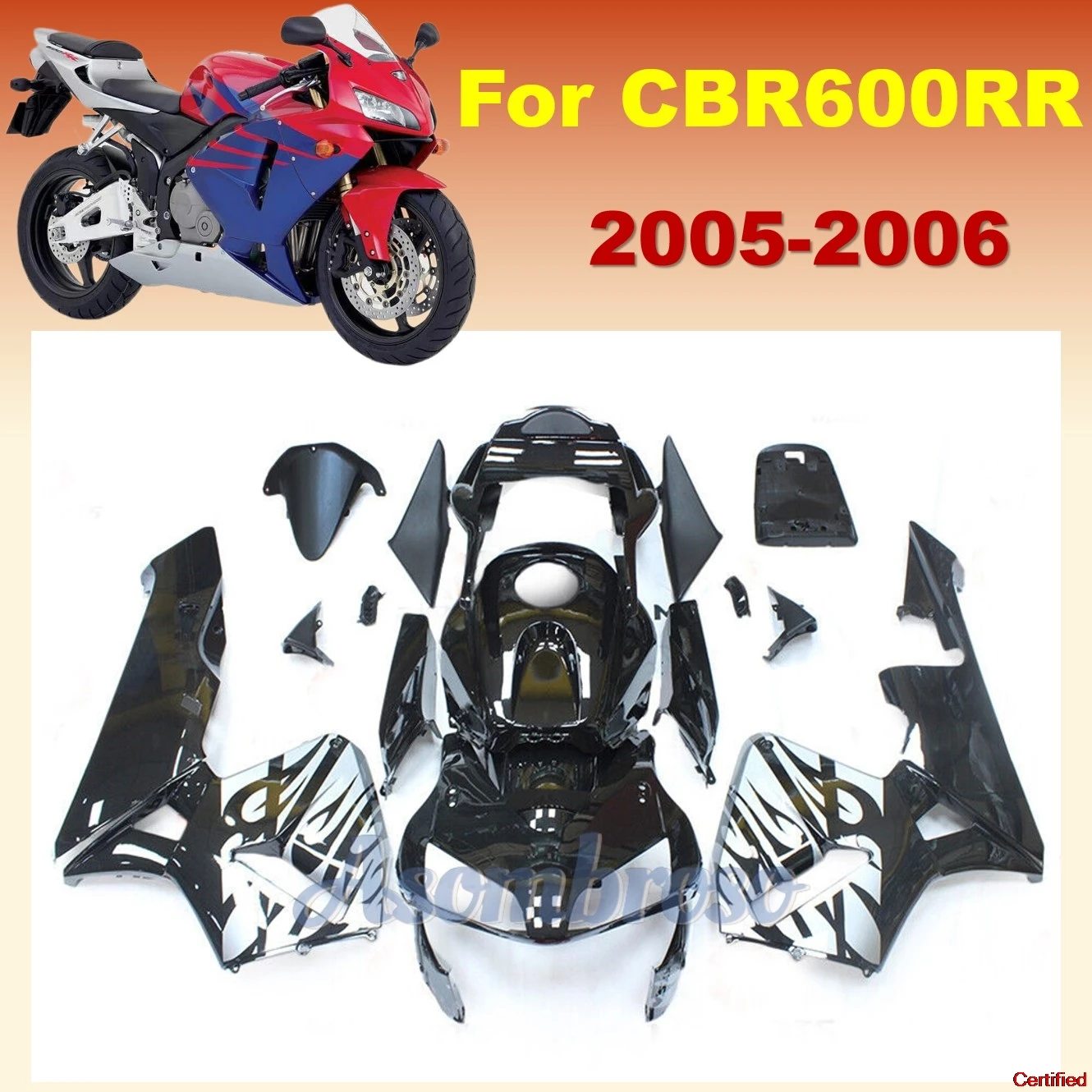 

Fairings Kits For CBR600RR 2005 2006 CBR 600RR F5 05 06 mold Bodywork set