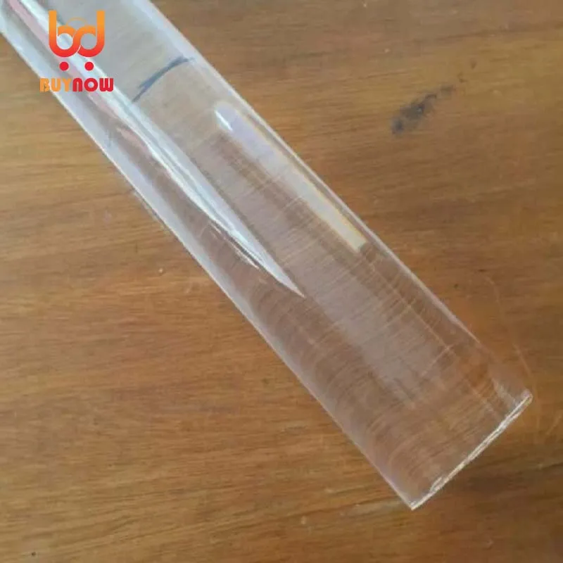 1pcs 22mm/25mm/35mm/40mm diameter acrylic rod solid stick transparent round cudgel plexiglass PMMA material wand 220mm length