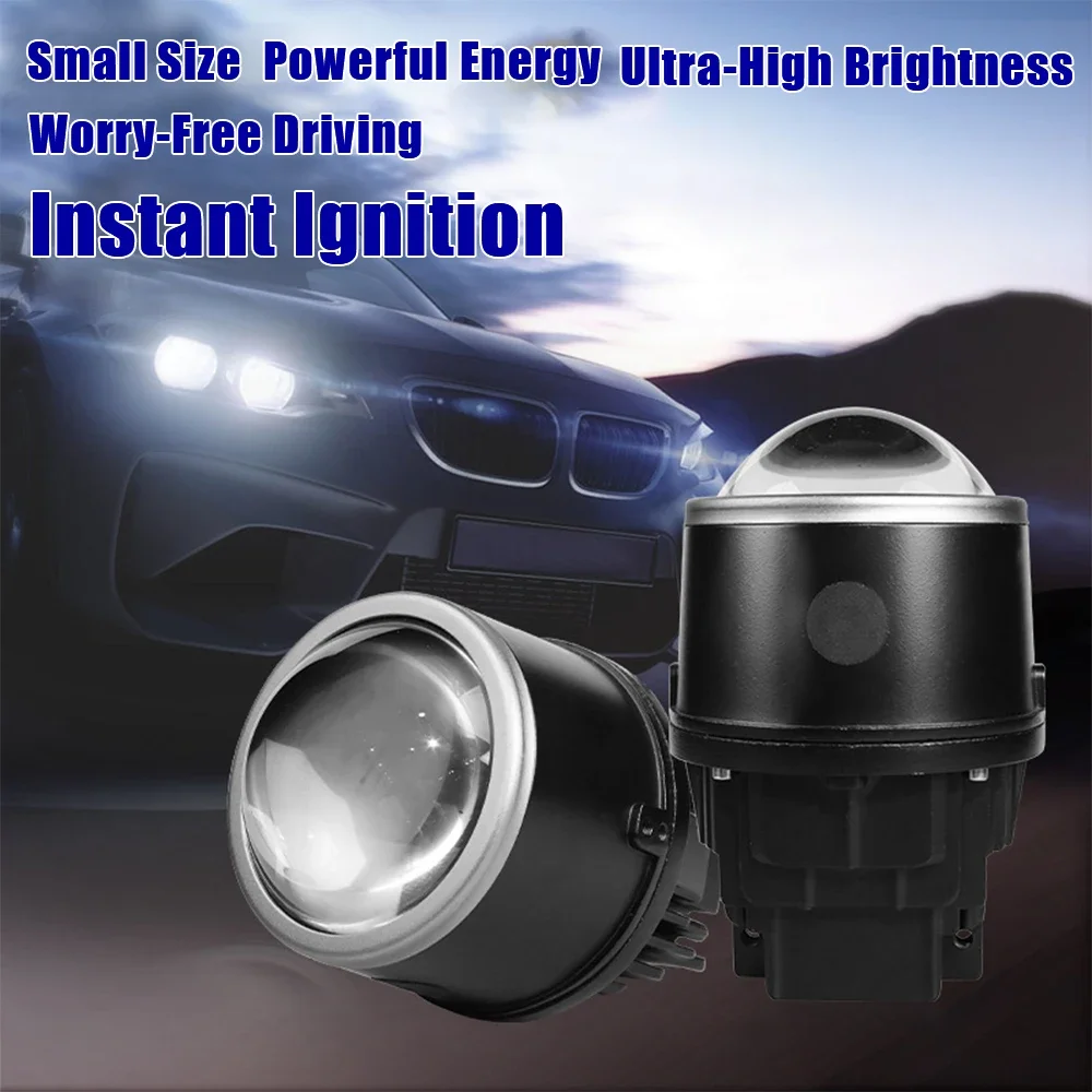 3.0 Inch Super Bright Bi-Xenon Bi LED Projector Lens Integrated Hi Lo Beam Universal Car Fog Headlight Lens