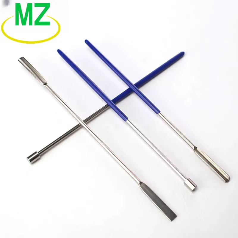 Capsule Filling Spoon Charge Hammer U-shaped Stainless Steel Micro Charge Spoon Scraper 304 Stainless Steel Laboratory Supplies