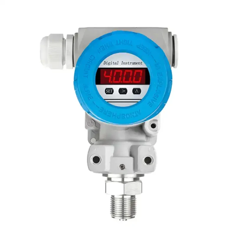 ZA-P2088 Pressure Sensor Transmitter 4-20mA RS485 LED&LCD Display Water Oil Fuel Air Pressure Transducer 0-1Mpa 20bar 100bar