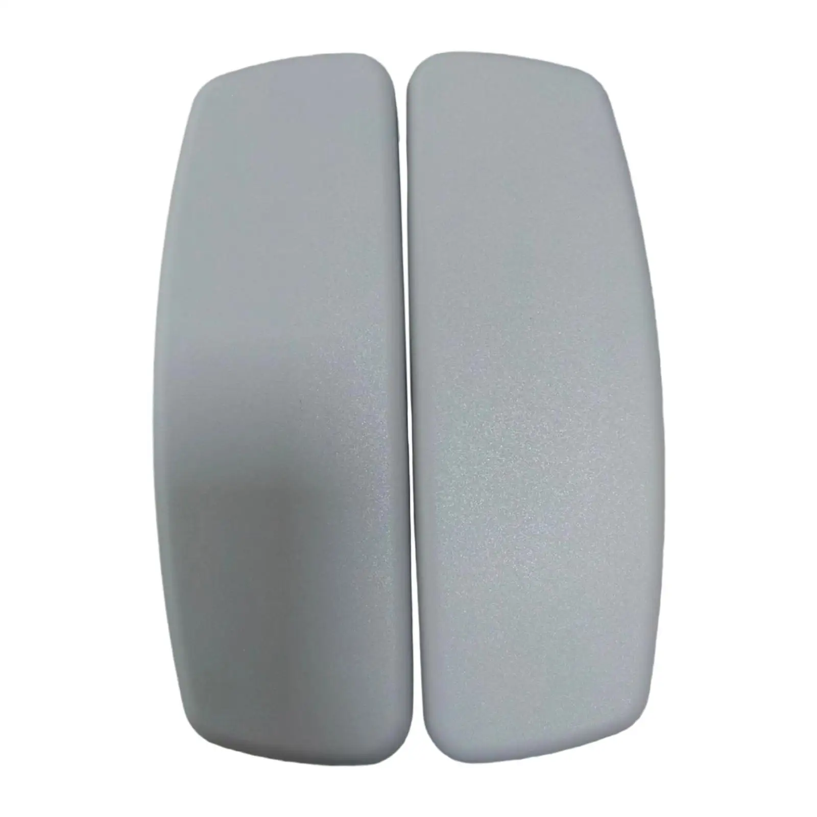 2Pcs Office Chair Armrest Pads TPU Easy Installation Universal Replace Parts