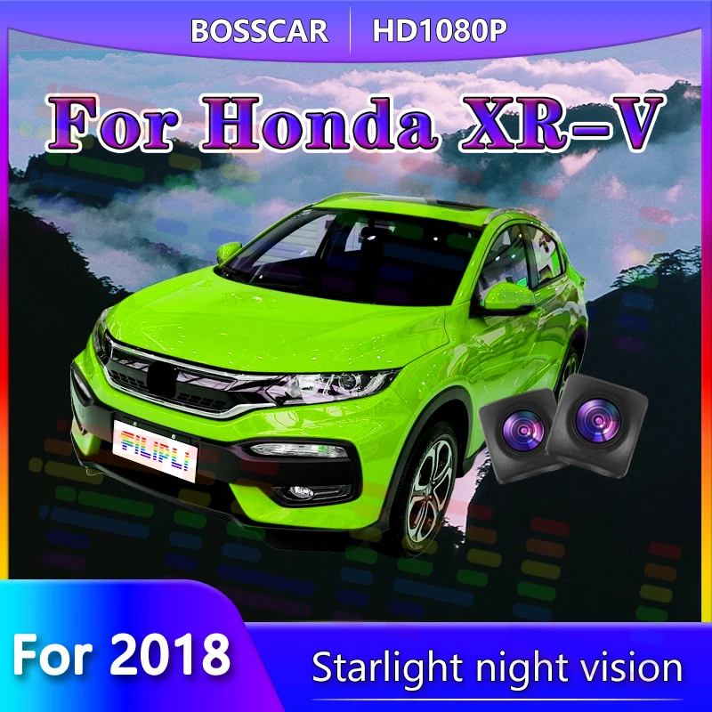 

BOSSCAR For Honda Accord For 2018 Rear View Camera HD Night Vision Waterproof Plug and Play Backup Reverse Car Rearview Mirror