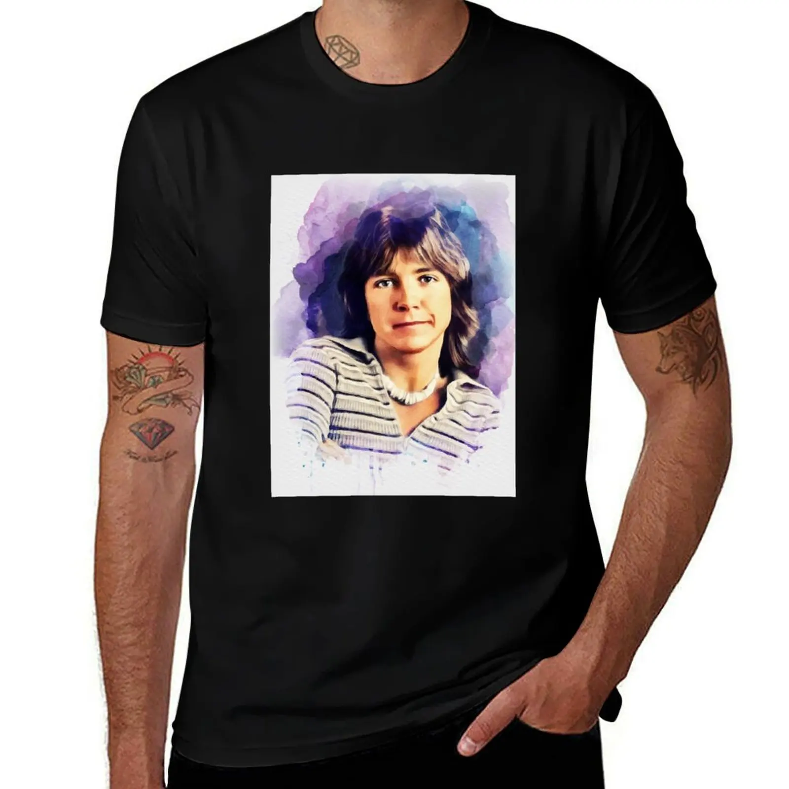 

Singer and Actor David Cassidy T-Shirt t shirt men 100% cotton luxury brand printed t shirts for man T-Shirt