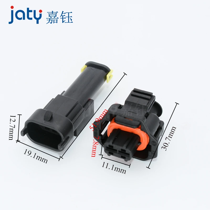 1/5set DJ7026A-3.5-11/21 Bosch Fuel Injector Plug 1928403698 Automotive Male and Female Waterproof Connector 936059-1